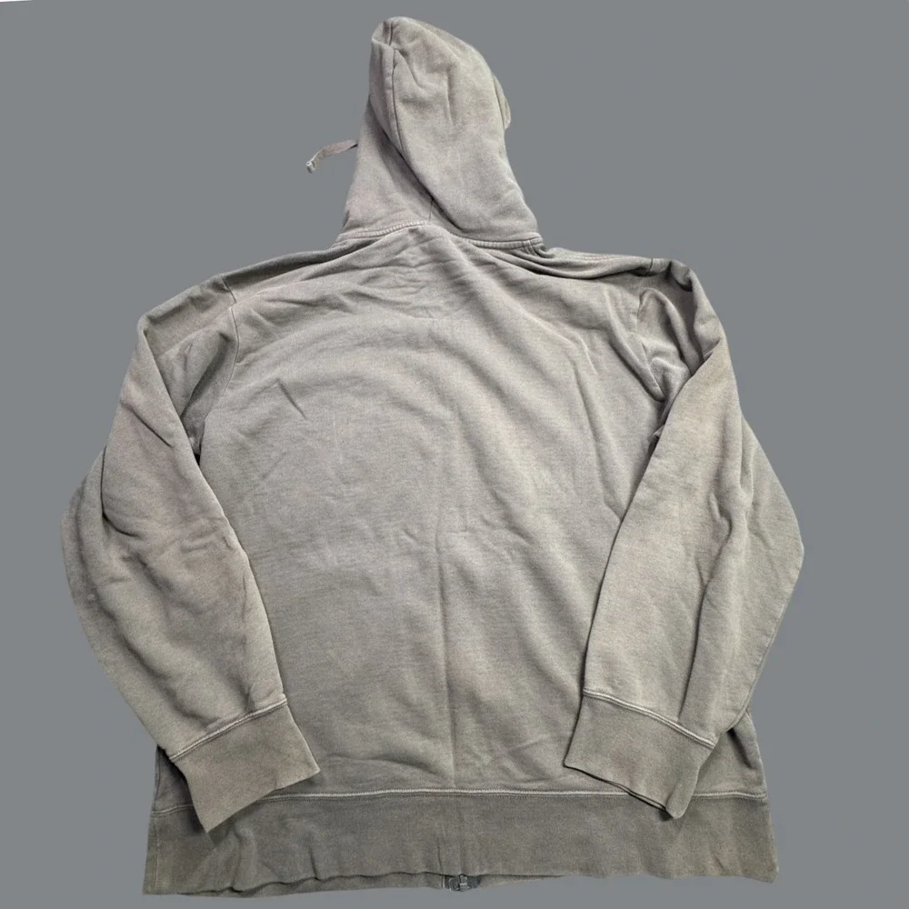 The North Face Full Zip Hoodie Mens XXL Brown Streetwear Casual